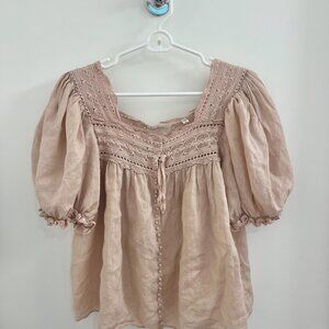 DÔEN Anneth Top, Sundried Rose, Size: M. Worn 2x! Like New!